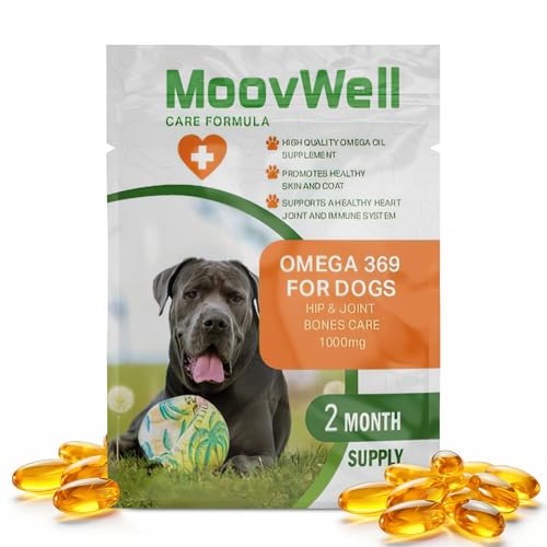 MoovWell Omega 369 Capsules For Dogs Great For Skin Coat